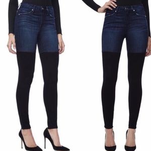 Good American | Good Legs High Rise Two Tone Jeans